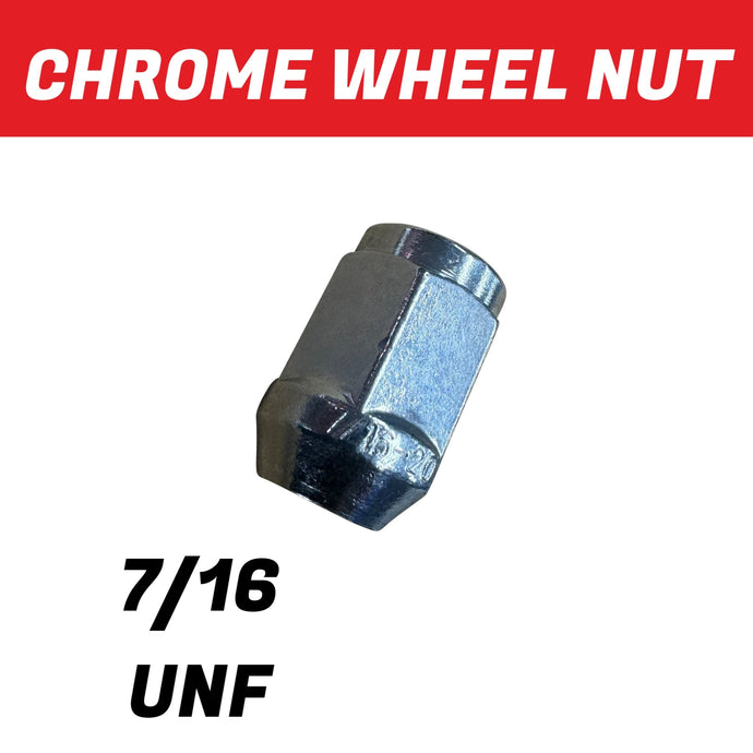 7/16 Chrome Wheel Nut