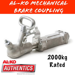 AL-KO Braked Coupling 1000KG Spring