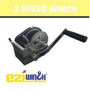 EZIWINCH 10:1 RATIO 900KG WITH WEBBING