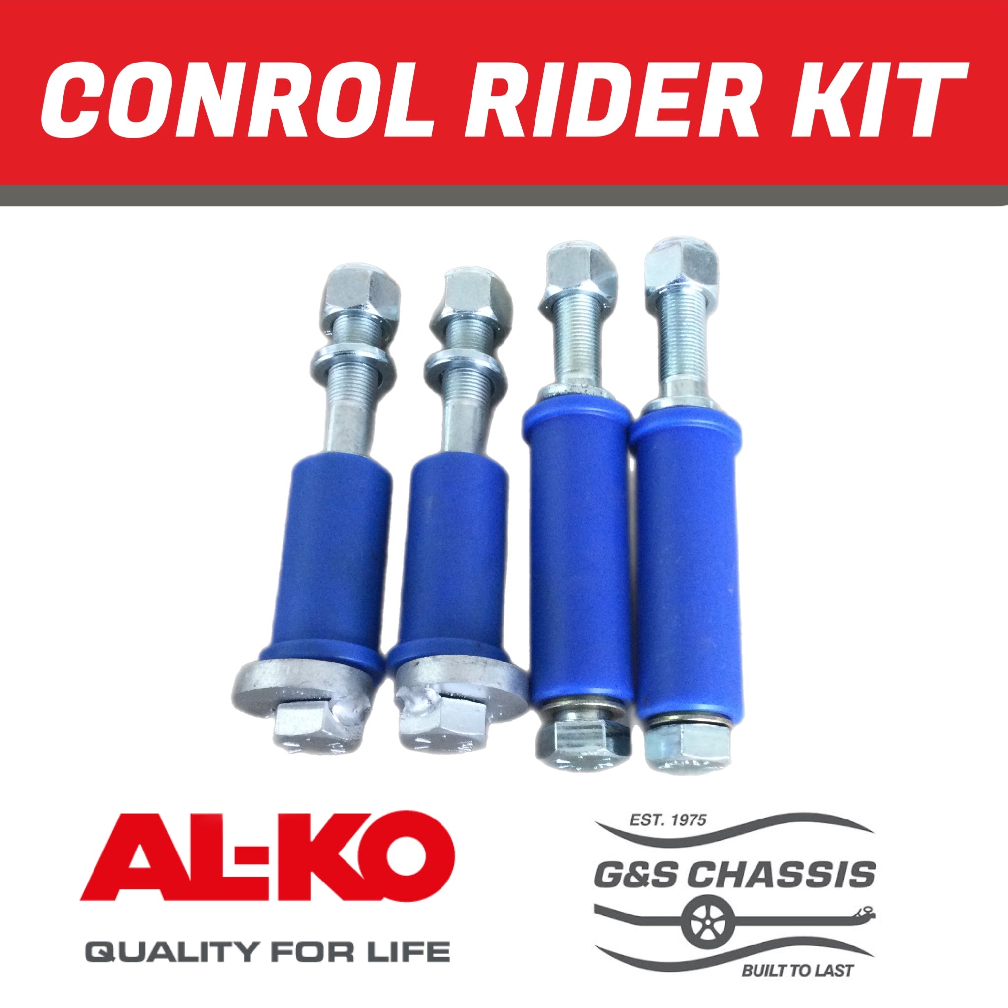 G&S Control Rider Bush and Bolt Kit