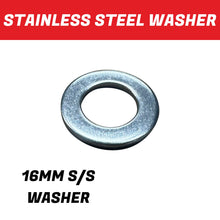 Load image into Gallery viewer, 16mm Stainless Steel Washer