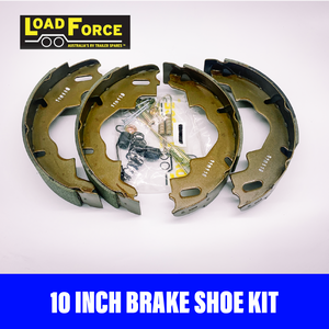 LOADFORCE 10 INCH ELECTRIC BRAKE SHOE KIT