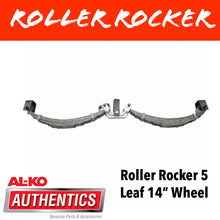 Load image into Gallery viewer, AL-KO ROLLER ROCKER SPRINGS 5 LEAF SUIT 14 Inch Wheels