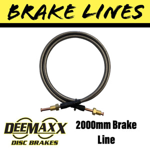 2000MM FLEXIBLE STAINLESS STEEL Brake Line