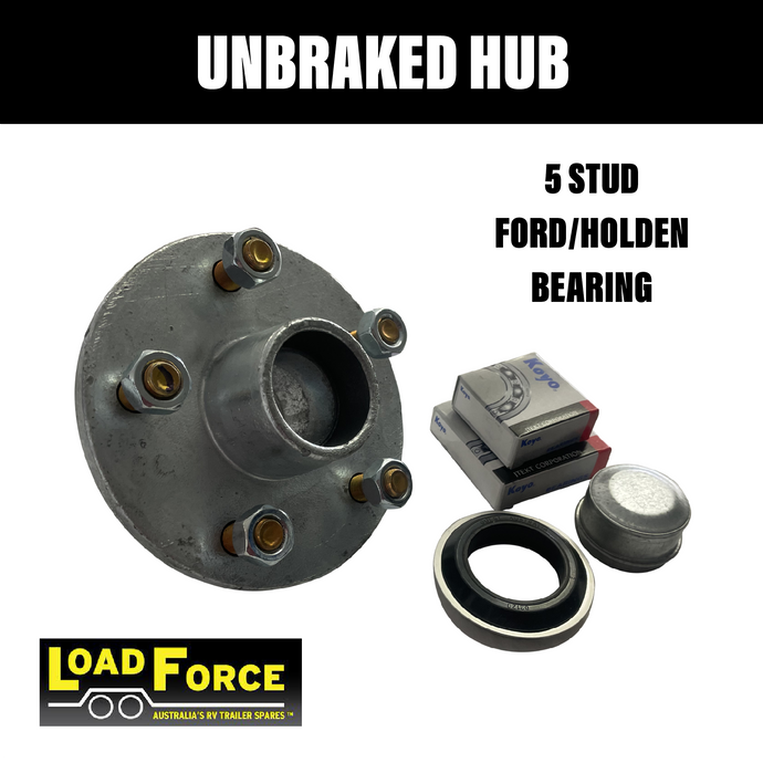 LOADFORCE UNBRAKED Ford Hub with Japanese Holden Bearings