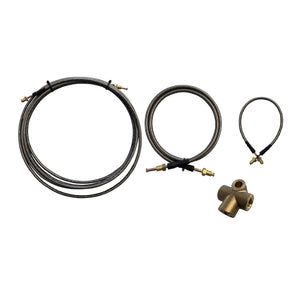 4500MM S/S FLEXIBLE Brake Line Kit