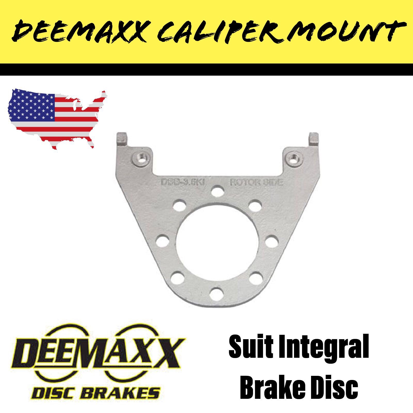 DEEMAXX 10 INCH BRAKE CALIPER Bolt On Mount