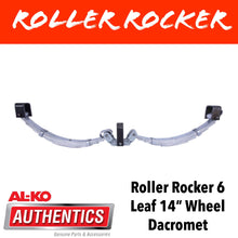 Load image into Gallery viewer, AL-KO DACROMET ROLLER ROCKER SPRINGS 6 LEAF SUIT 14 Inch Wheels