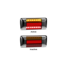 Load image into Gallery viewer, LED Autolamps 223BARM2 Black Cap LED Tail Light Assembly PAIR